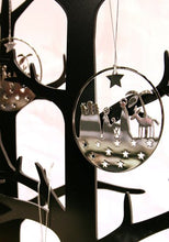 Load image into Gallery viewer, 12004-01 4&quot; Silvery Ornament: Nativity