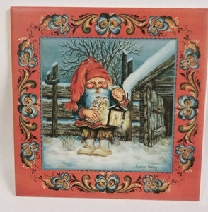 15242-14 6" Ceramic Tile: Log Nisse