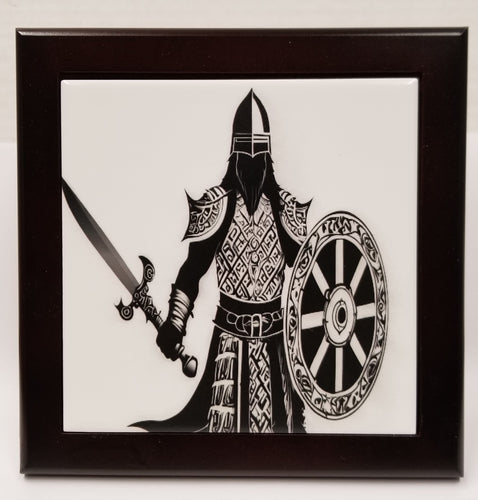 17910-00 Framed Tile: Drengr