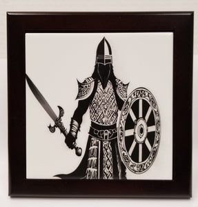 17910-00 Framed Tile: Drengr