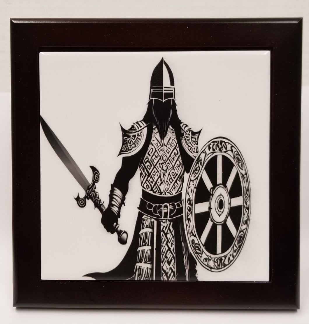 17910-00 Framed Tile: Drengr