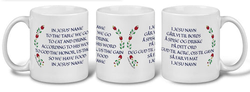 18074-02 Norwegian Table Prayer Mug