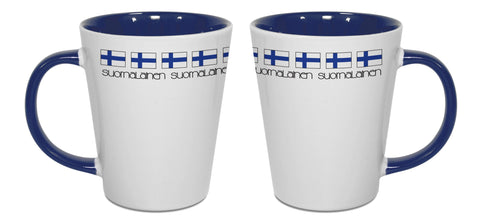 18127-00 12oz latte Mug: Suomalainen