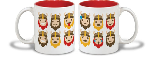 18147-00 11oz C-Mug: Viking Emoji