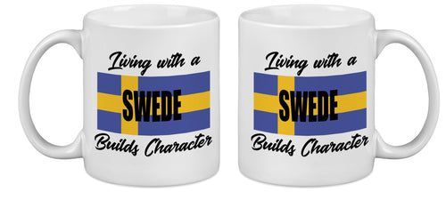 18222-01 11oz C-Mug: Living w/a Swede