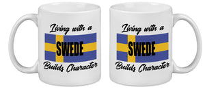 18222-01 11oz C-Mug: Living w/a Swede