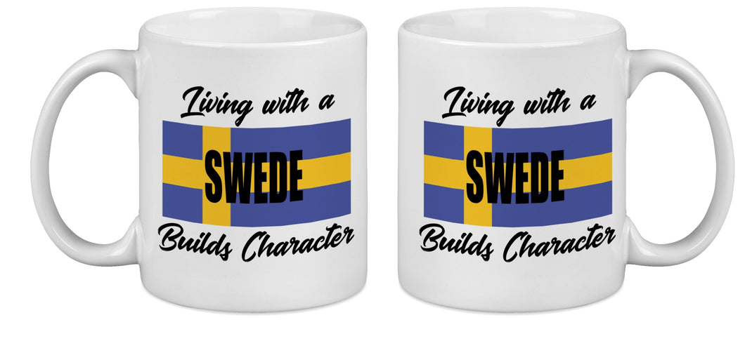 18222-01 11oz C-Mug: Living w/a Swede