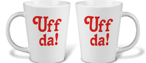 18240-00 Latte Mug: Uff Da!