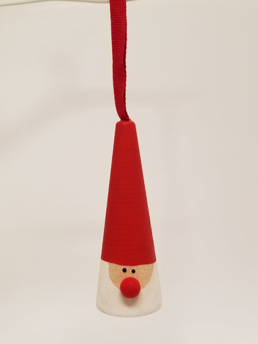 44632-00 Wooden Ornament: Cone-Shaped Tomte, 3