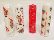 Load image into Gallery viewer, 53416-00 Advent Calendar Candles, 4 Assorted
