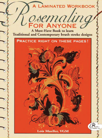 31345-00 Rosemaling for Anyone: A Laminated Workbook