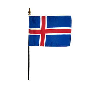 3175107 Flag: Iceland, 4"x6"
