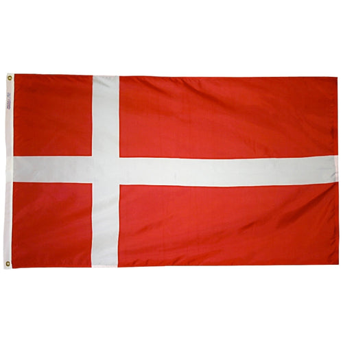 32125-03 Nyl-Glo Flag: Denmark, 2'x3'