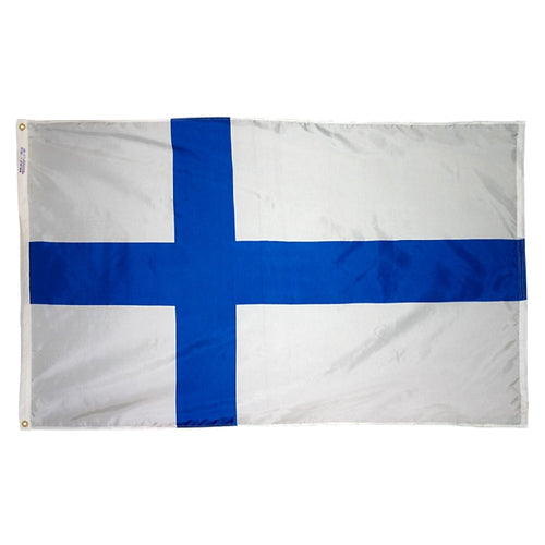 32136-04 Nyl-Glo Finland Flag, 3'x5'