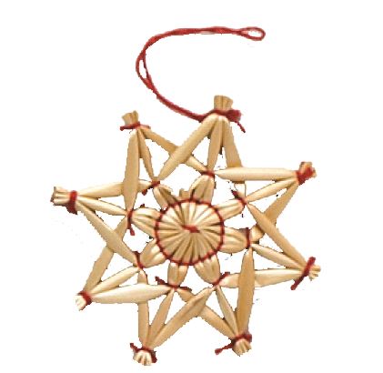 40028-00 Straw Ornament: 3