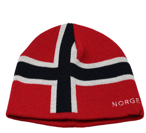 438913 Norwegian Flag Hat, Embroidered