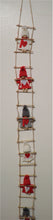 Load image into Gallery viewer, 47125-00 Santa&#39;s Hanging on a Ladder, 39&quot; Long