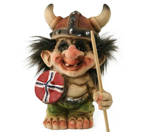 48013-00 4.75" Troll Viking w/Helmet & Shield