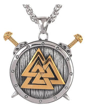Load image into Gallery viewer, 621566 Norwegian Viking Jewelry: Valknute