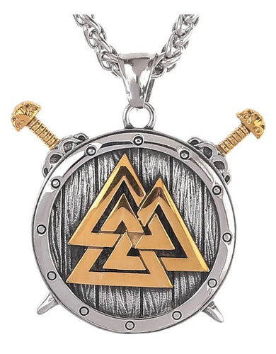 621566 Norwegian Viking Jewelry: Valknute