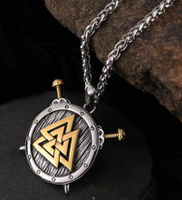 Load image into Gallery viewer, 621566 Norwegian Viking Jewelry: Valknute
