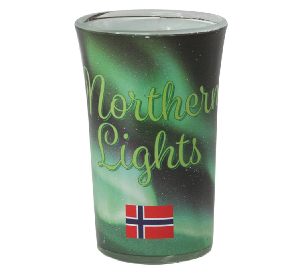 709414 Shot Glass, Northern Lights