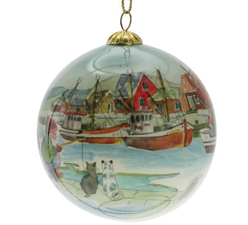 709547 Christmas Ornament: Nisser Fishing