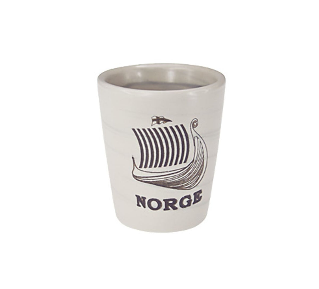 755957 Shotglass; Viking Ship