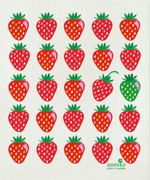 80469-70 Dishcloth: Strawberries