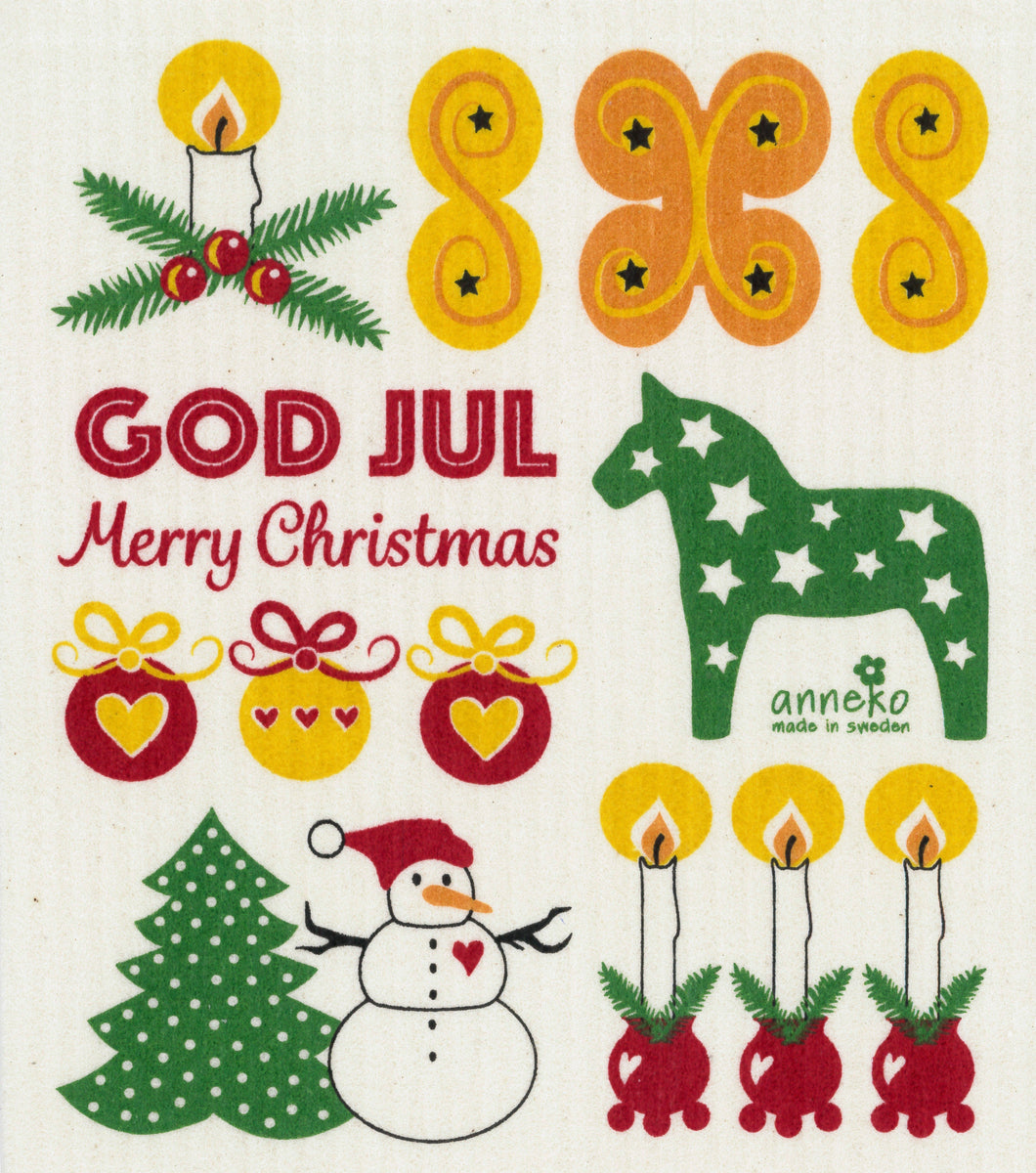 80469-74 God Jul Snowman