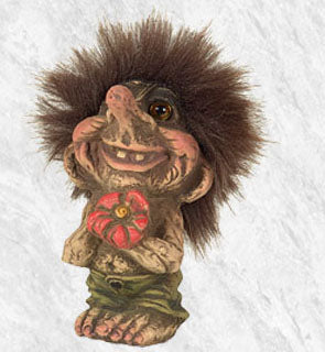 48187-00 Troll Boy w/Flower 4.25