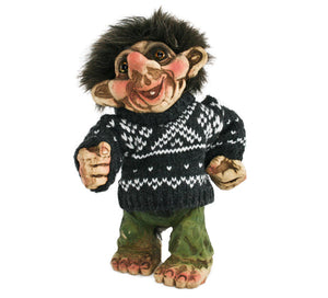 4819300 Troll in Norwegian Sweater 7.5" tall