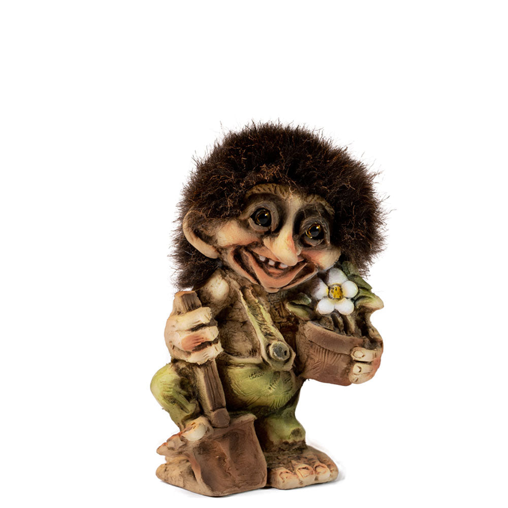 48204-00 Troll Gardener, 10.5cm Tall