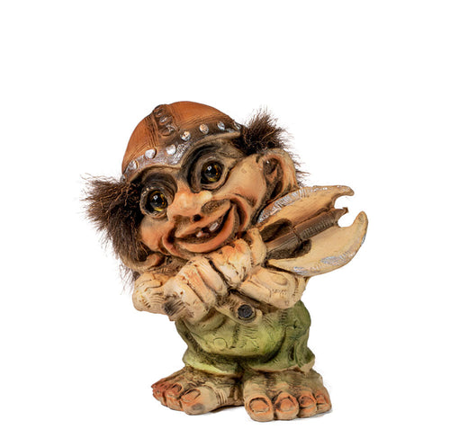 48206-00 Viking Troll with Axe, 11cm Tall