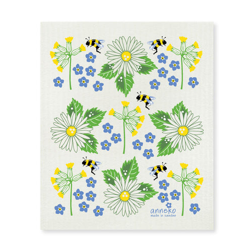 80469-75 Cellulose Dishcloth: Summer Blooms