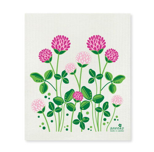 80469-76 Cellulose Dishcloth: Swedish Red Leaves