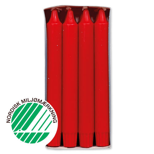 53424-05 Red Crowntop Candles, 7 3/4
