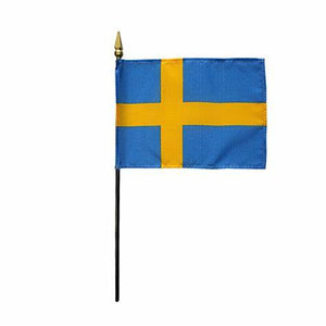 31751-01 Flag: Sweden, 4"x6"