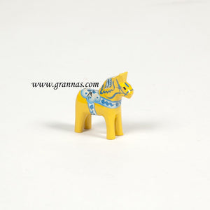 6020710 2" Yellow Dala Horse, 5cm