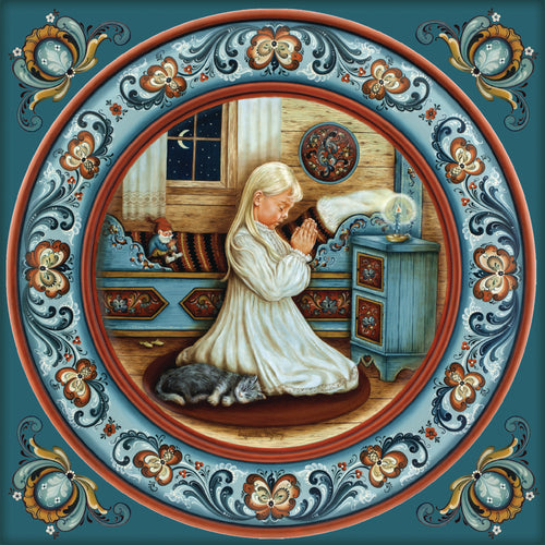15242-03 Girl Evening Prayer; 6